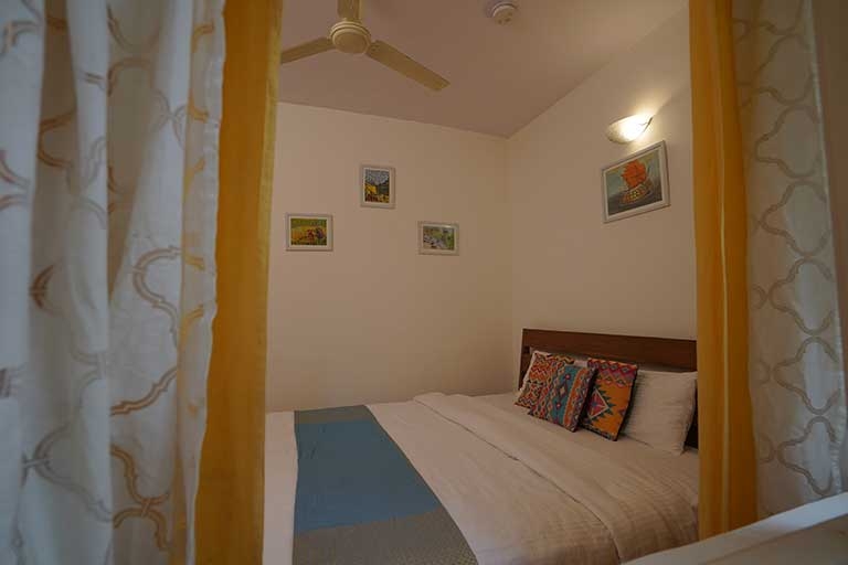 Beachwalk Bliss 1Bedroom Hall in Baga | Laze Around Us